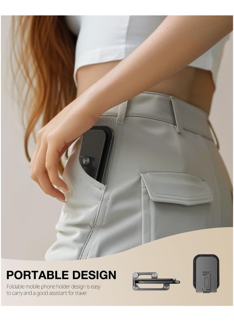 Foldable Phone Stand With Adjustable Height and Angle for Desk - K. Mir ...