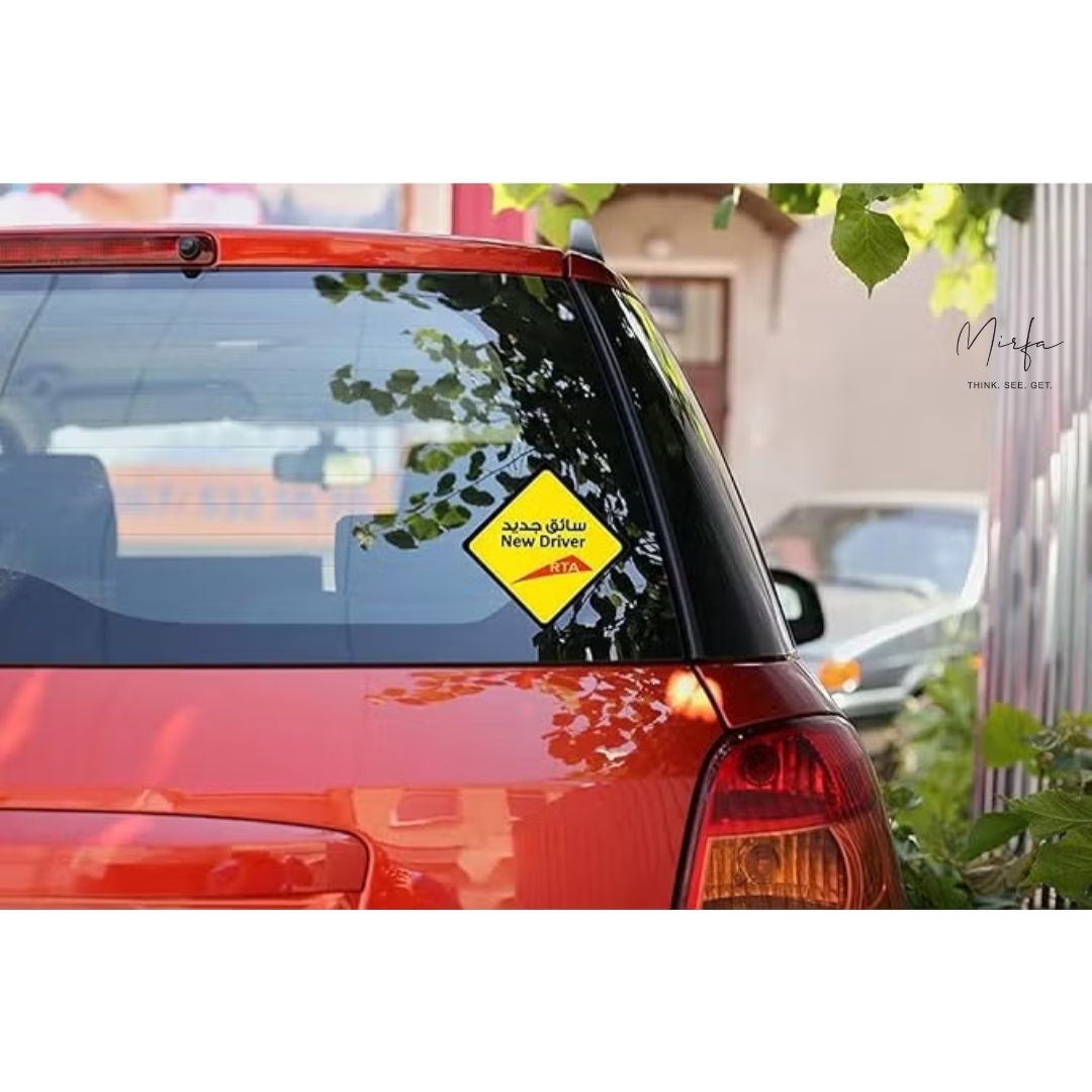 RTA Sticker Reflective Self Adhesive Waterproof Vinyl Sign - K. Mir ...