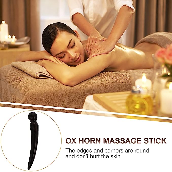 Ox Horn Acupuncture Massager Stick