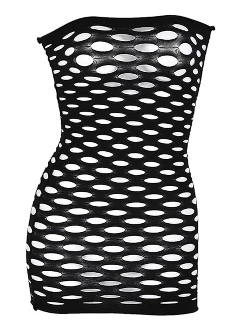 Women Mesh Fishnet Baby Doll Sleepwear 