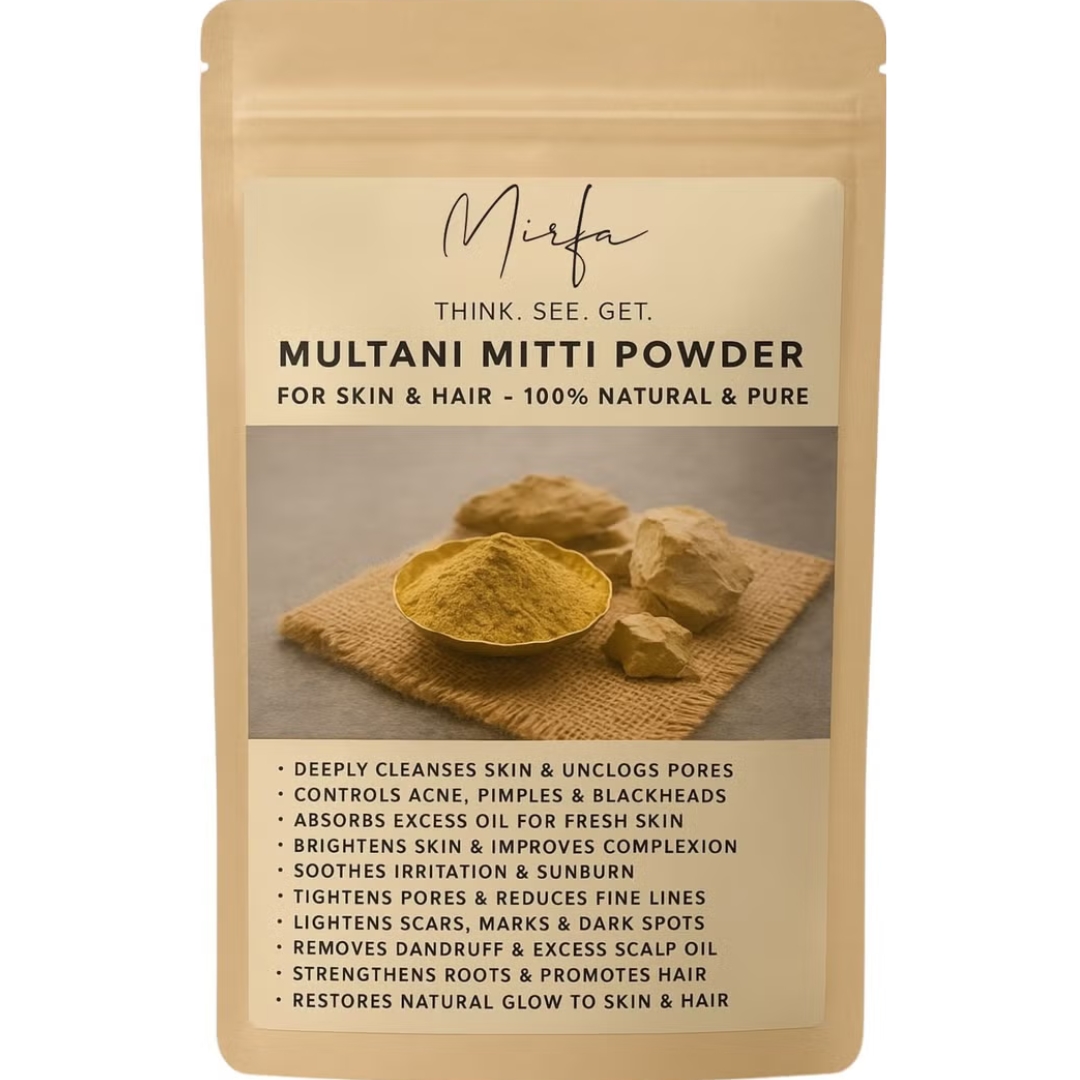 100 Percent Natural Powder For Face, Skin And Hair Care