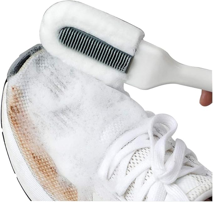 Shoe Cleaning Soft Bristle Brush With Long Hangable Handle