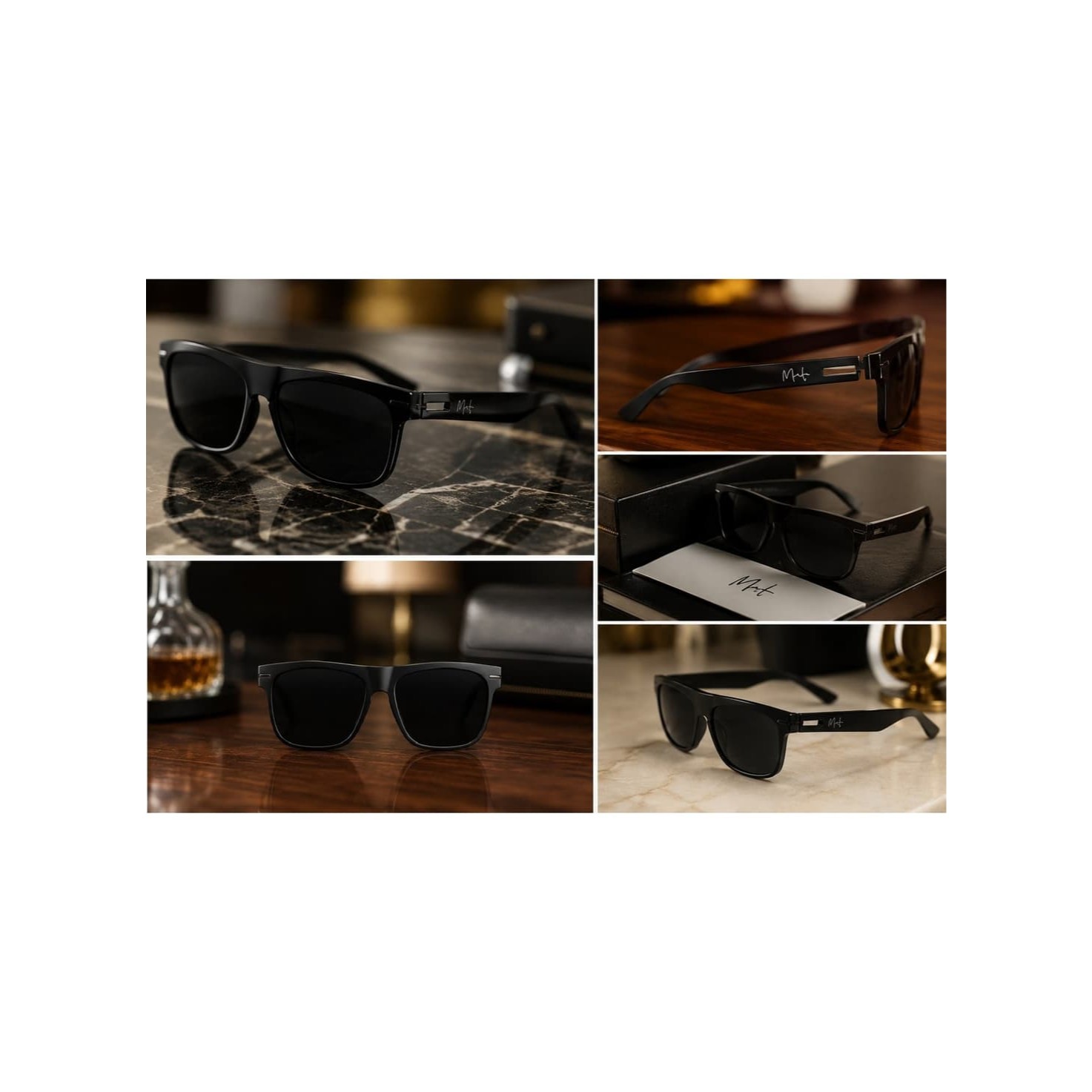 Polarized UV400 Protection Sunglasses - Lightweight TR90 Frame - Spring Hinges for Driving and Outdoor Sports