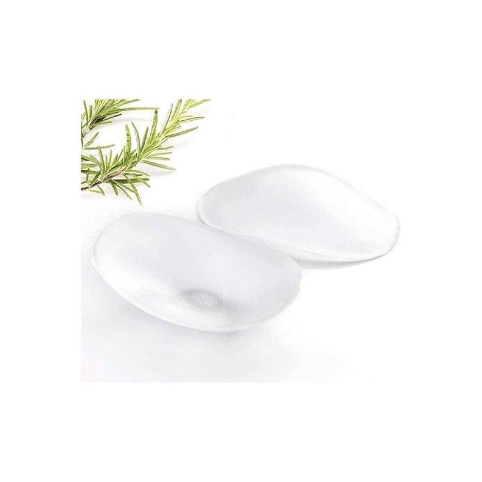 Silicone Anti-Slip Transparent Reusable Shoulder Push Up Pads