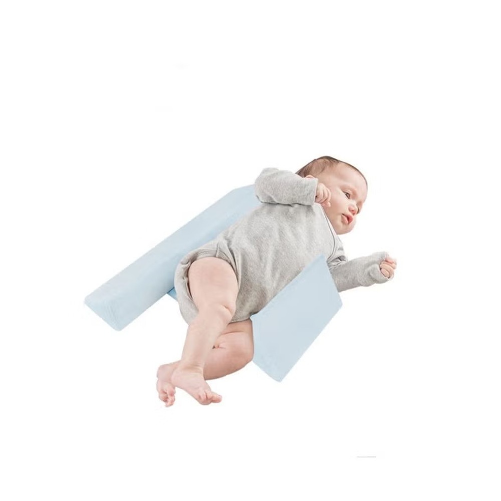 Baby Side Safer Sleeper Adjustable Wedge With Removable Anti Roll Positioner
