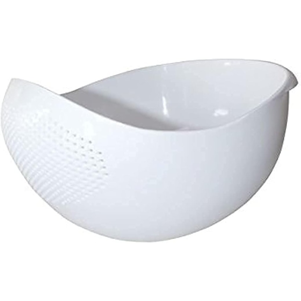 Multifunctional Rice Washing Strainer Colander Basket Bowl