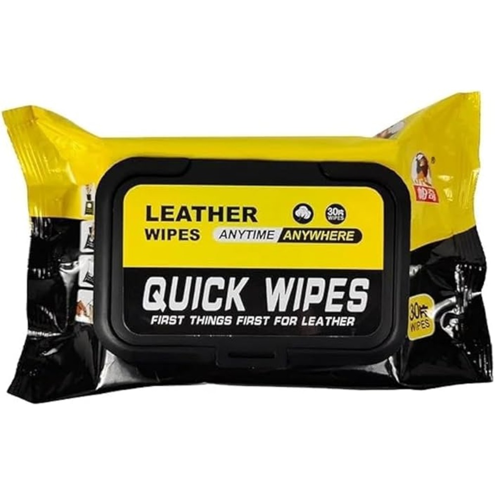 Multipurpose Leather Cleaning Wipes (Pack of 30)