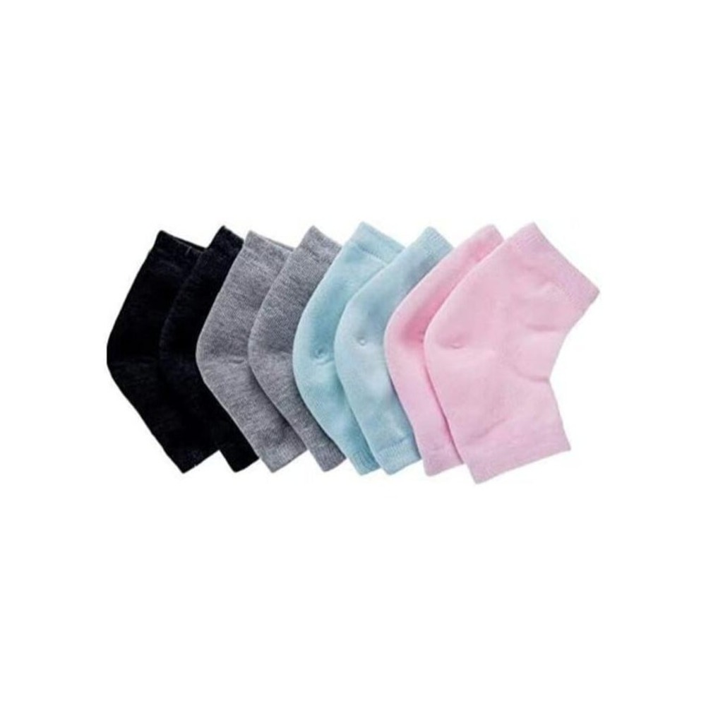 4 Pairs of Moisturizing Heel Socks
