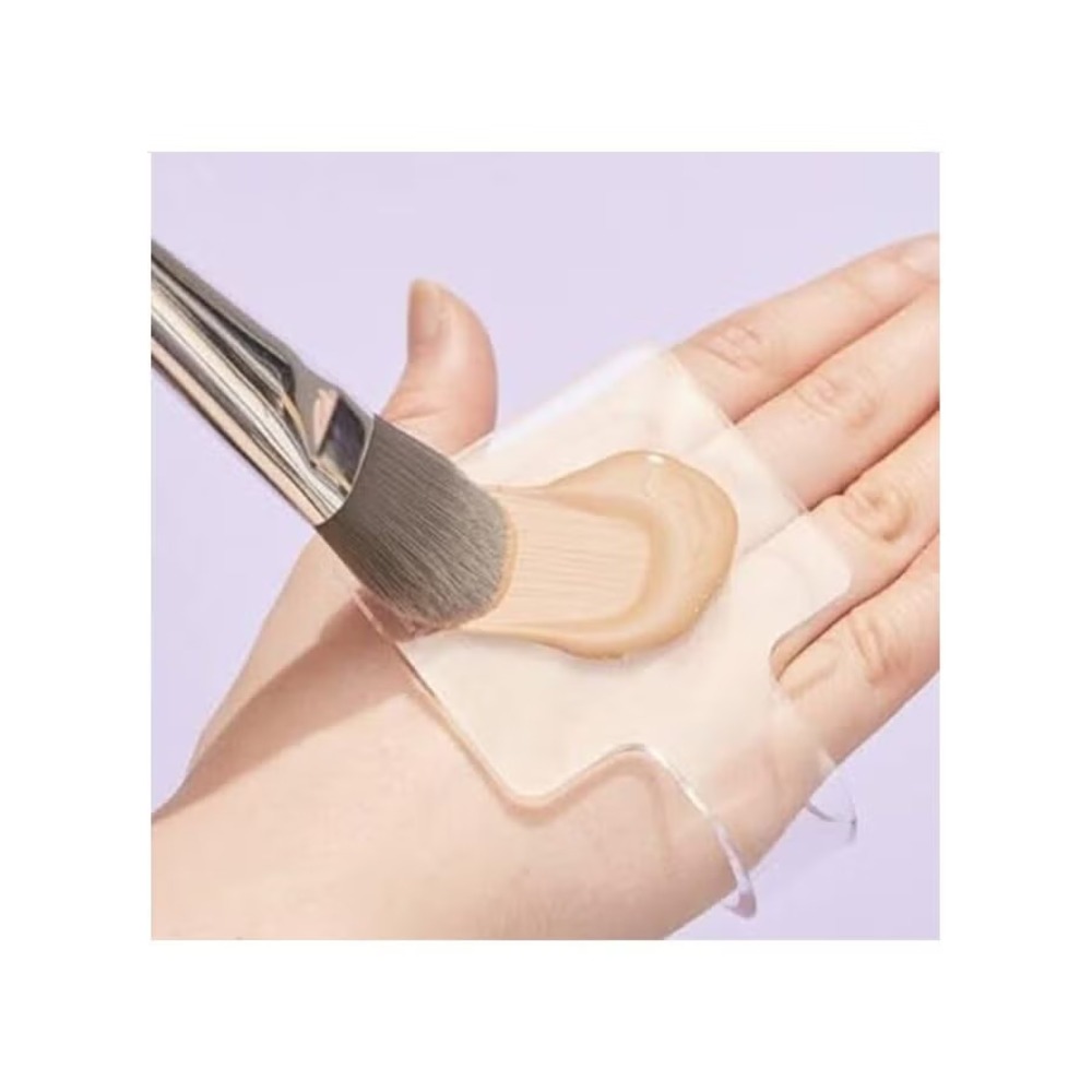 Handheld Clear Acrylic Makeup Palette And Mixing Tray
