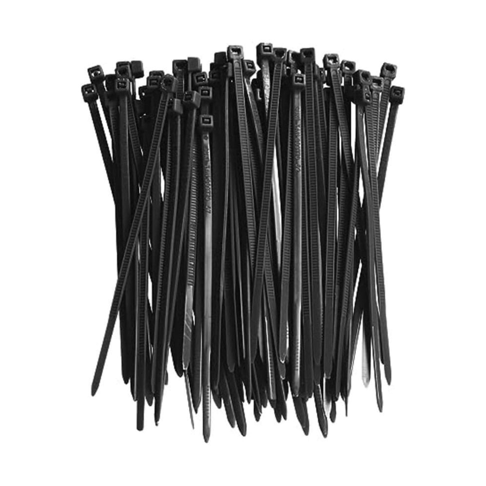Cable Ties 100 Pieces Pack Self-Locking Heavy Duty Nylon Plastic Zip Ties Wraps For Home, Office and Outdoor